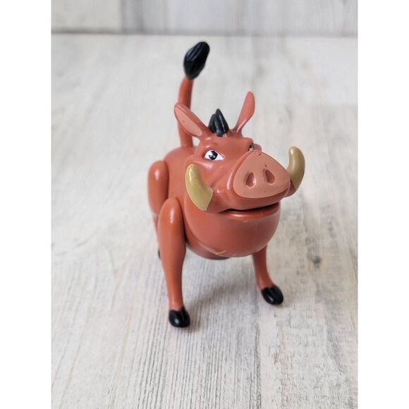 Pumba Disney Burger King poseable Lion King toy figure - Picture 1 of 8